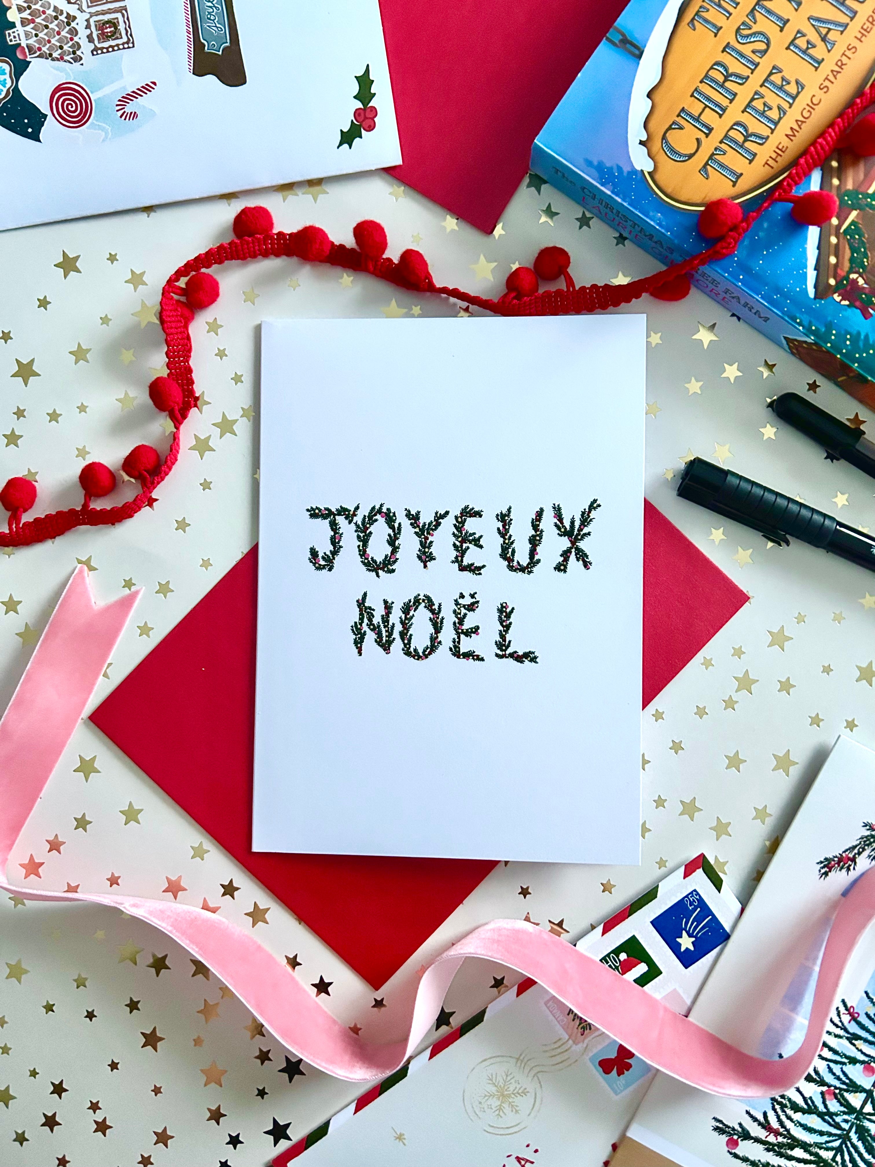 Carte de souhait — Joyeux Noël