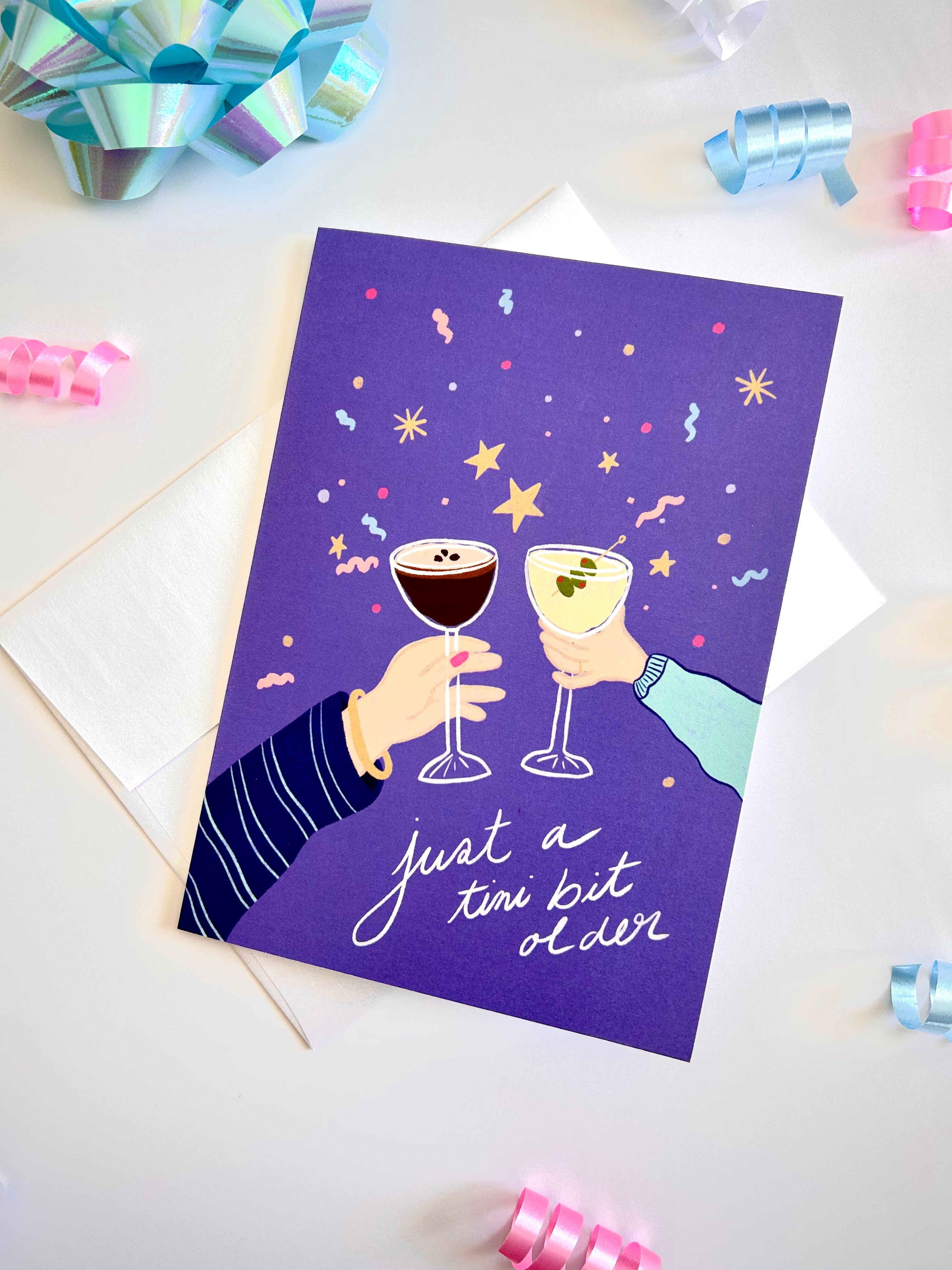 Carte de souhaits — Tini bit older