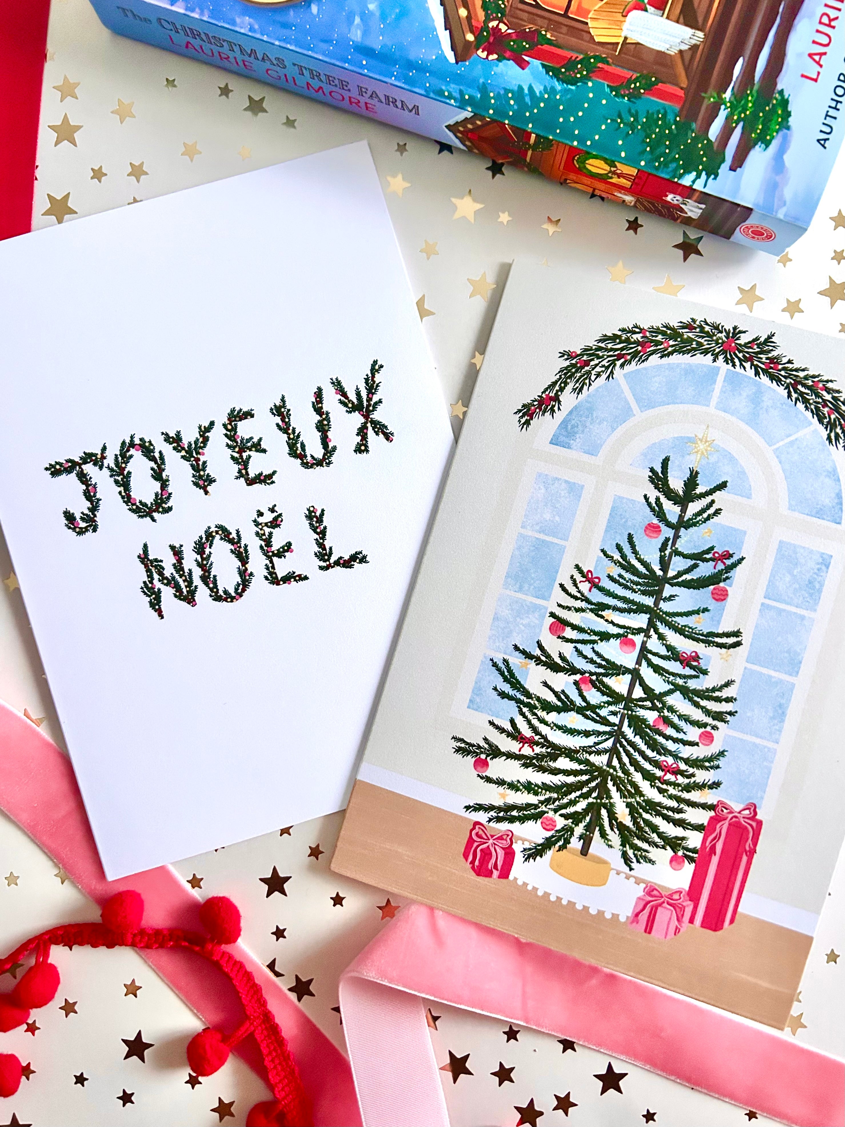 Ensemble de cartes de souhait — Collection des fêtes