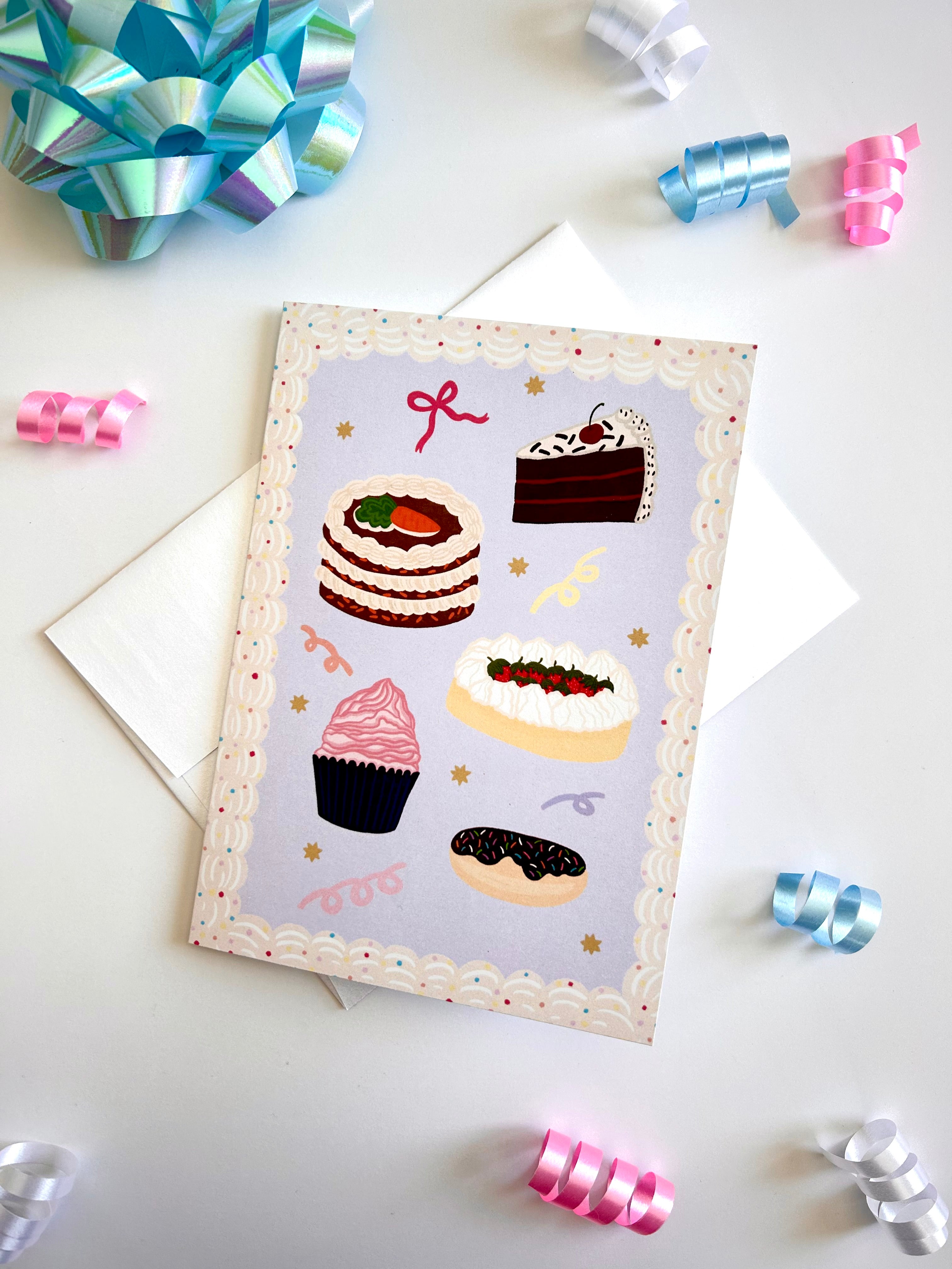 Carte de souhaits — Desserts