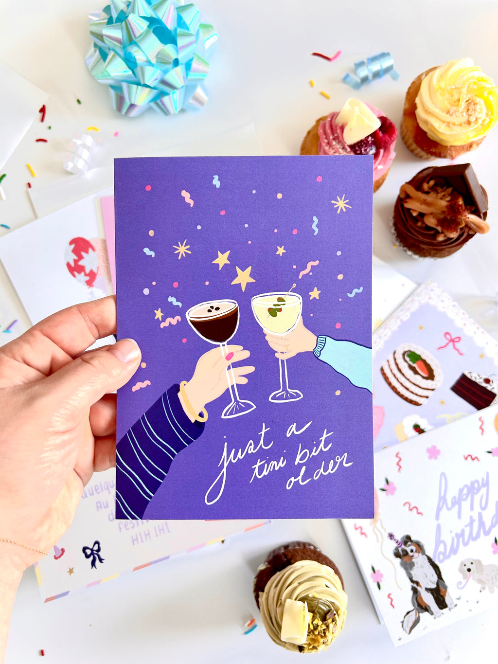 Carte de souhaits — Tini bit older