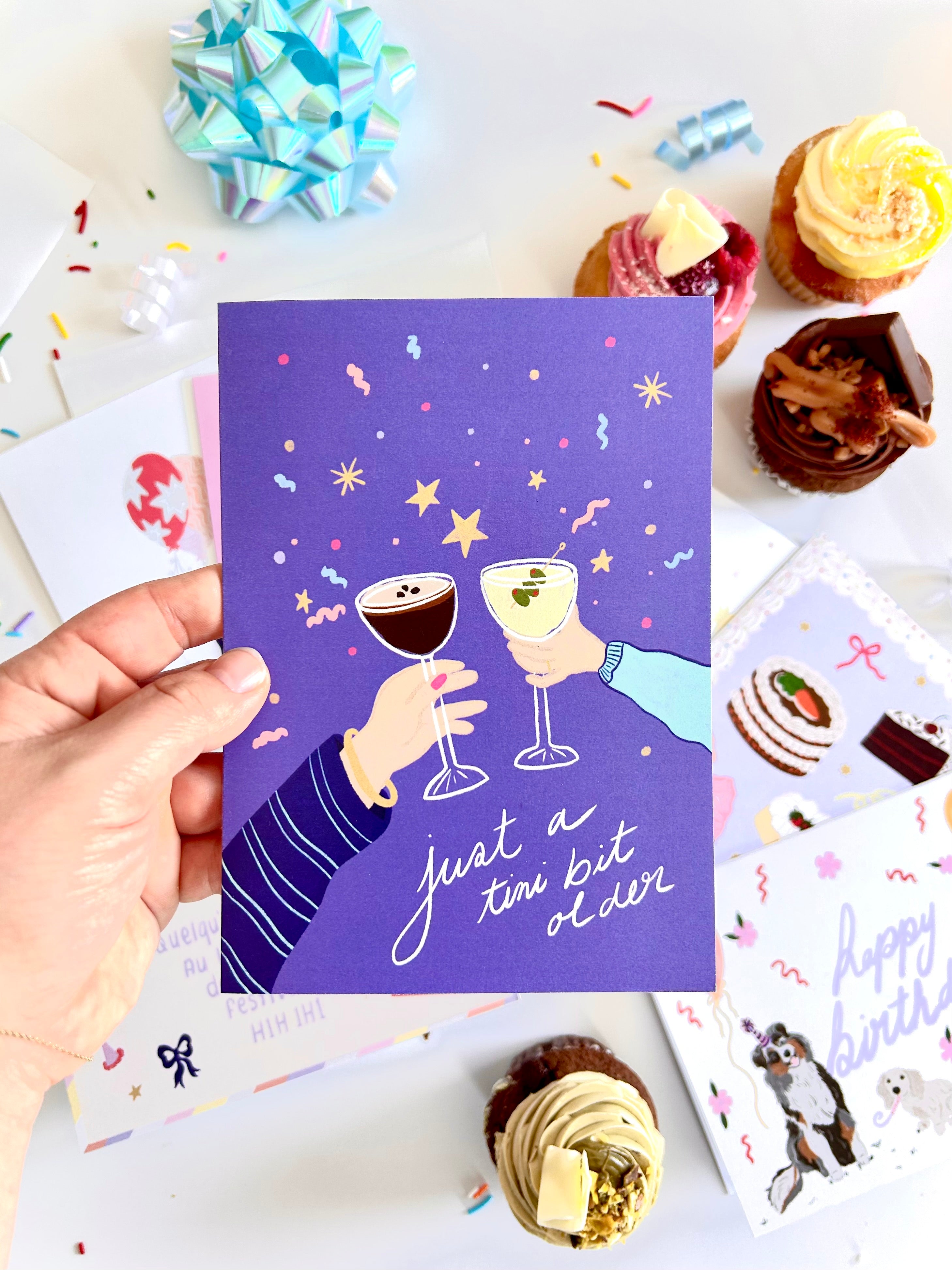 Carte de souhaits — Tini bit older