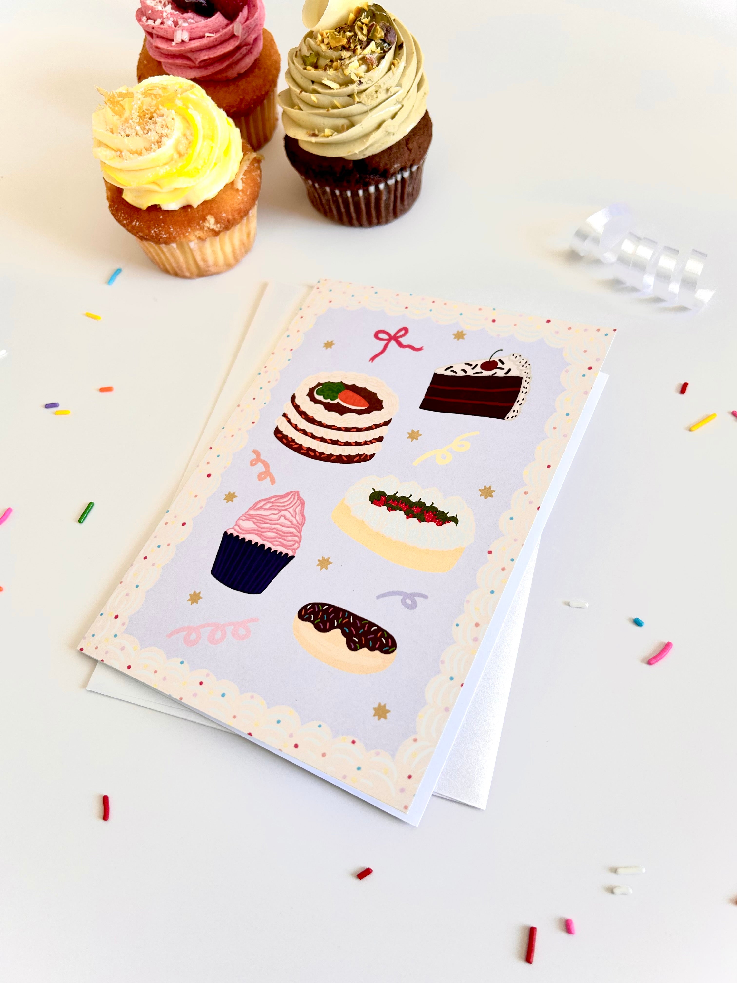 Carte de souhaits — Desserts