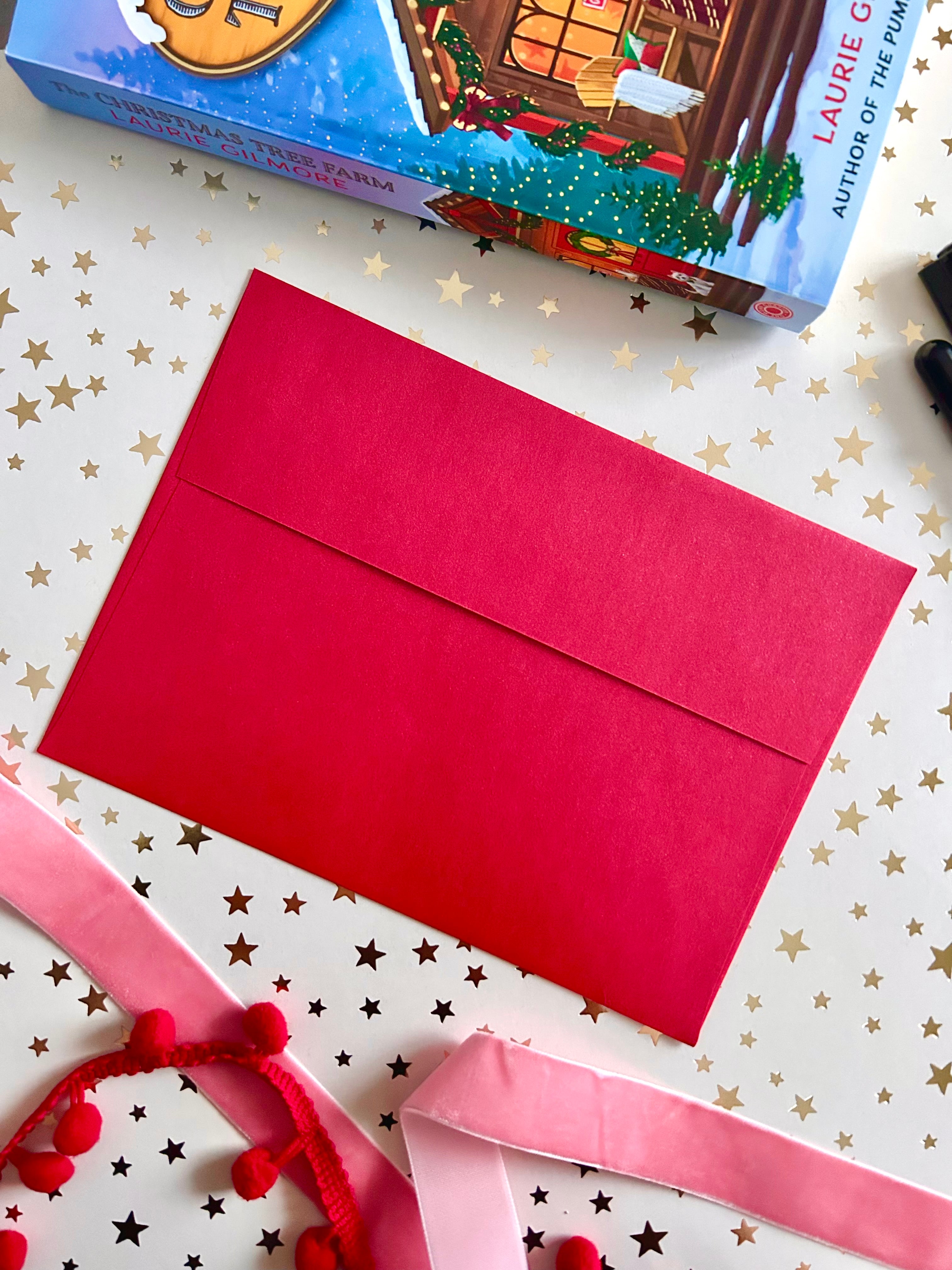 Carte de souhait — Carte postale au père Noël