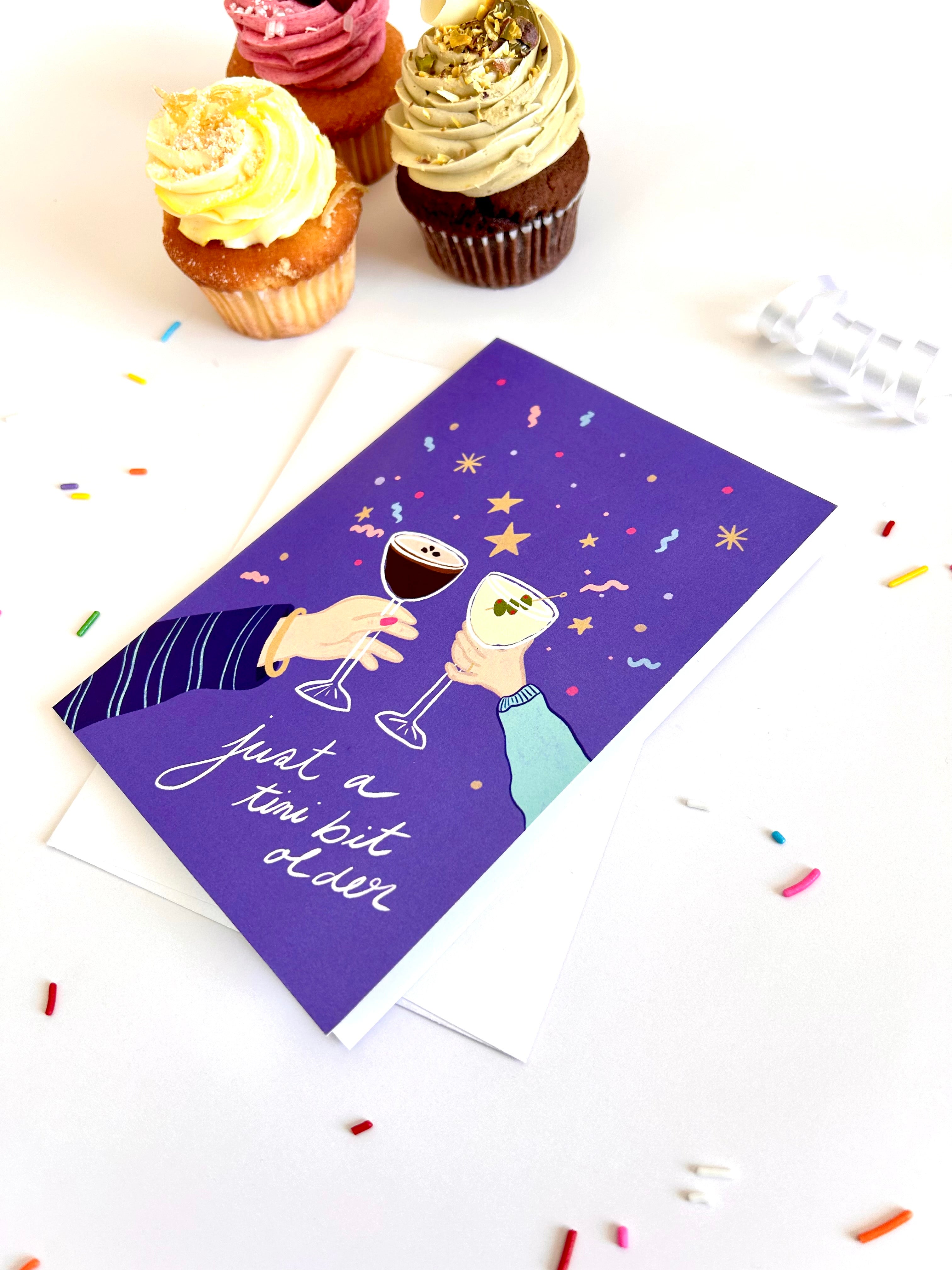 Carte de souhaits — Tini bit older