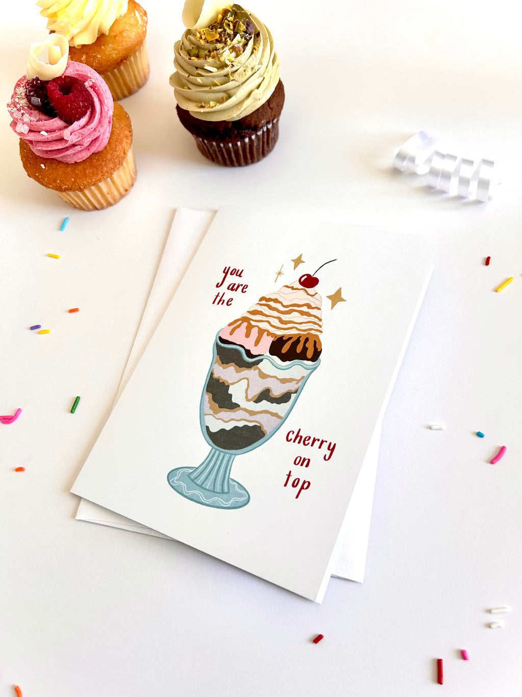 Carte de souhaits — Sundae