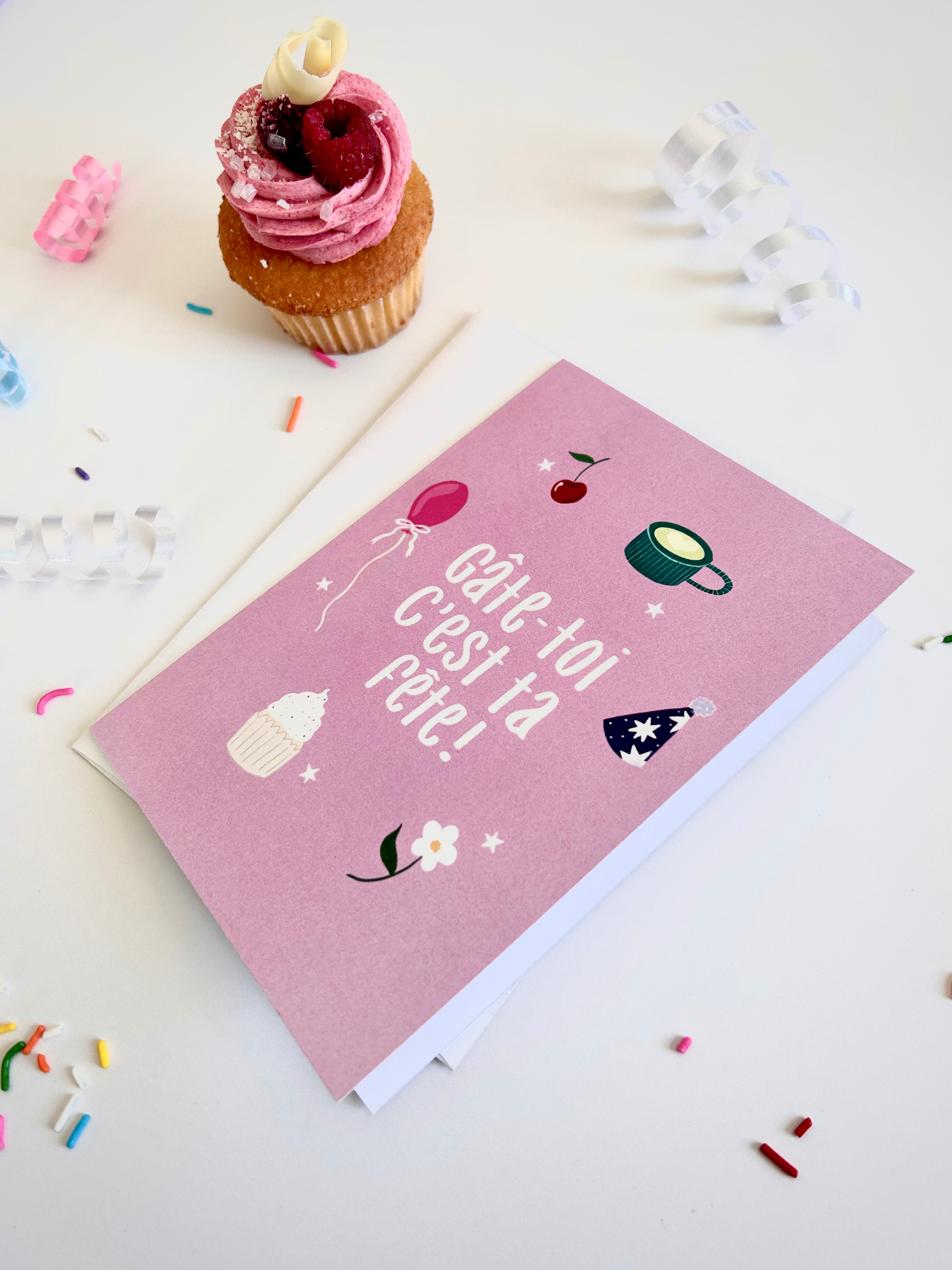 Carte de souhaits — Se gâter