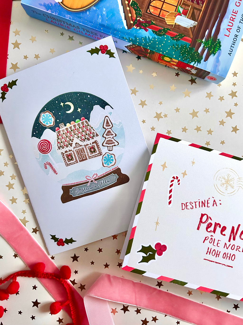 Ensemble de cartes de souhait — Collection des fêtes