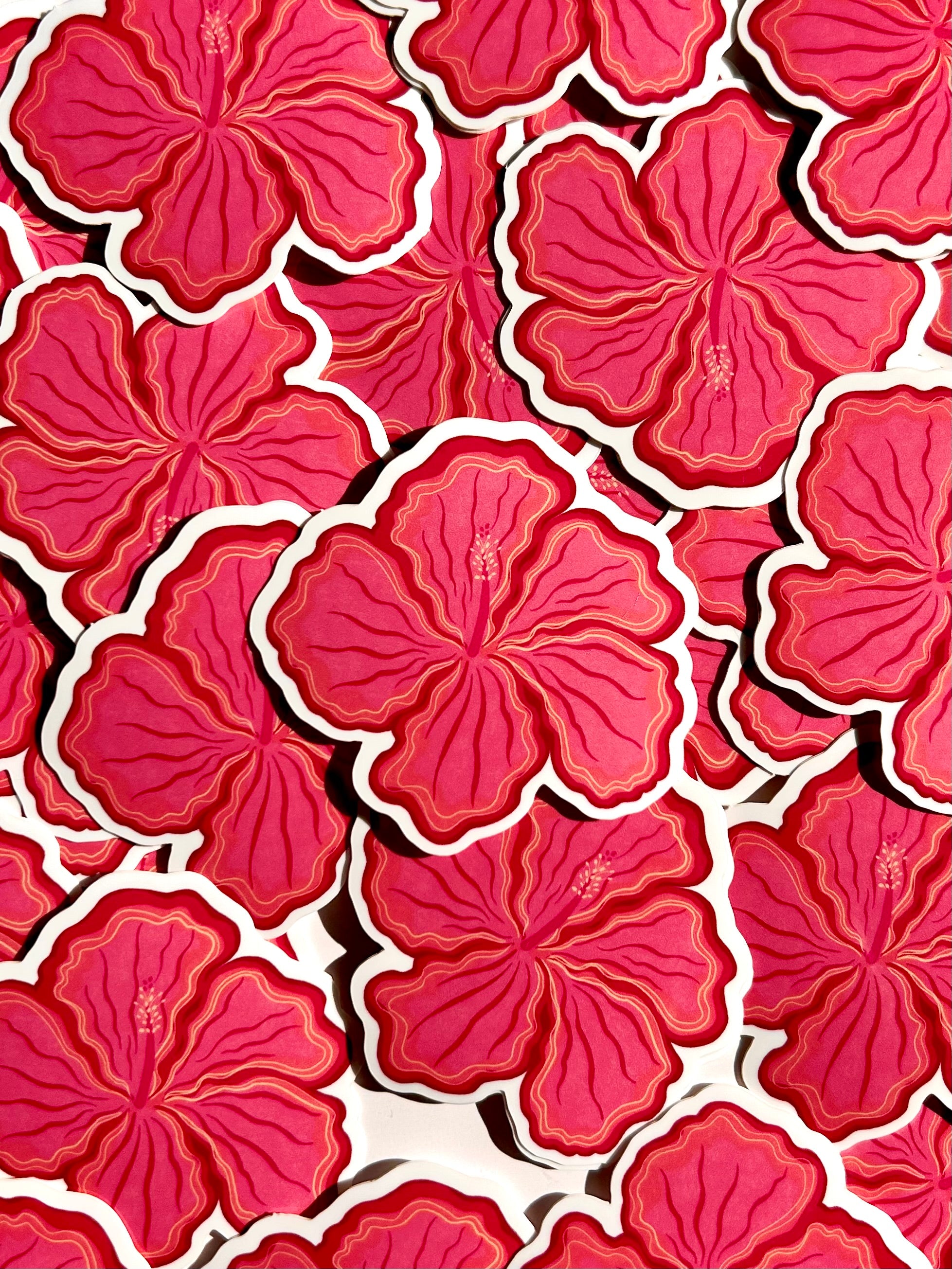 Autocollant — Hibiscus